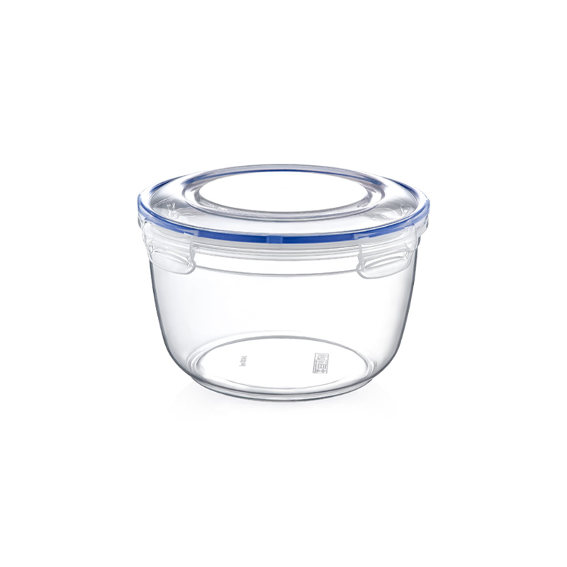 Воздухонепроницаемый круглый глубокий контейнер 3400мл